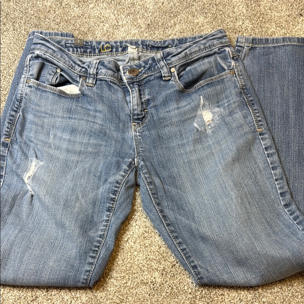 Lauren Conrad Distressed Jeans